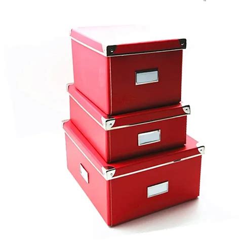 paper storage boxes with metal corners|Metal Edge Boxes .